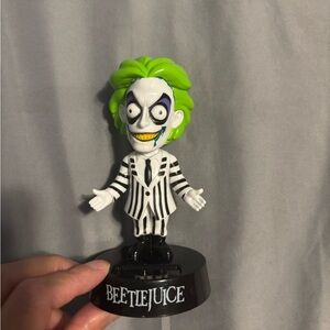 Beetlejuice Figurine with Neon Green Hair